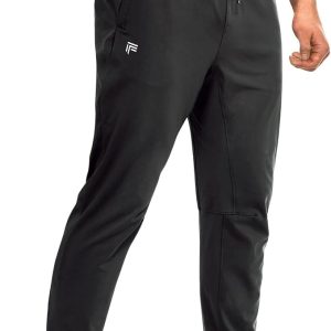 Mens Joggers with Zipper Pockets