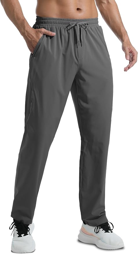 Men's Lightweight Sweatpants with Pockets