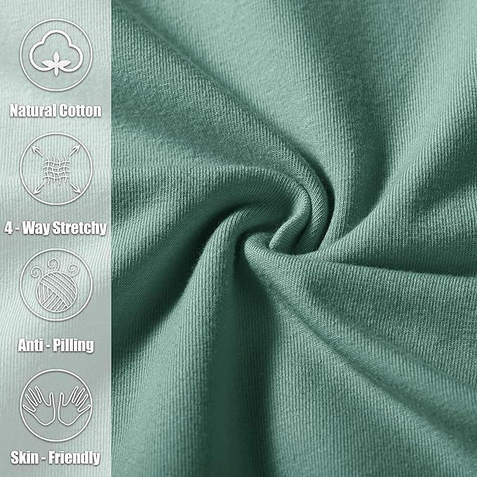 Pudolla Men's Cotton Yoga Sweatpants - Image 2